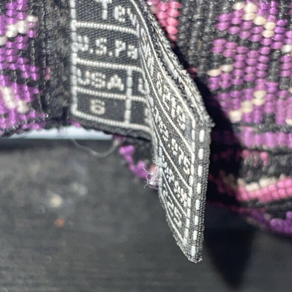 Teva Sandals Womens Size 6  Black Purple Strappy Walking Hook Loop Hiking Casual - Picture 15 of 15